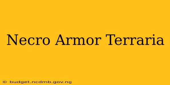 Necro Armor Terraria