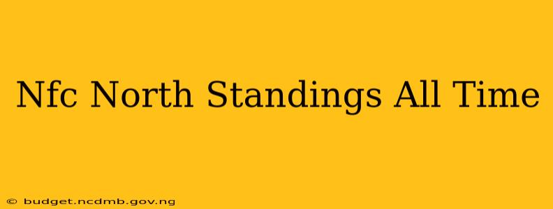 Nfc North Standings All Time