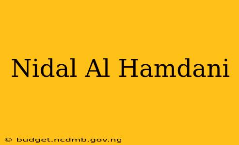 Nidal Al Hamdani