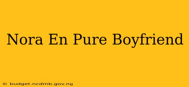 Nora En Pure Boyfriend