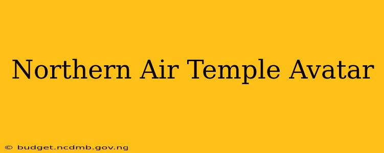 Northern Air Temple Avatar