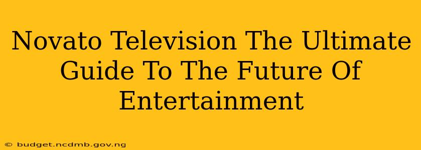 Novato Television The Ultimate Guide To The Future Of Entertainment