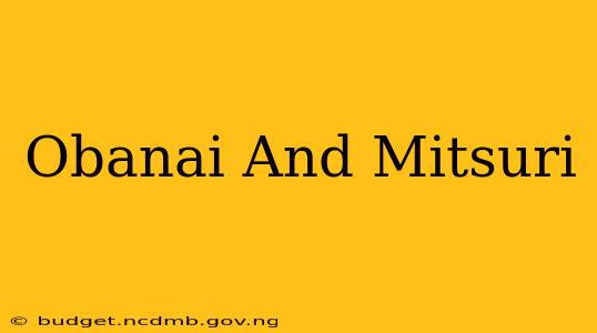 Obanai And Mitsuri