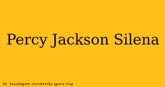 Percy Jackson Silena