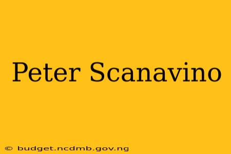 Peter Scanavino