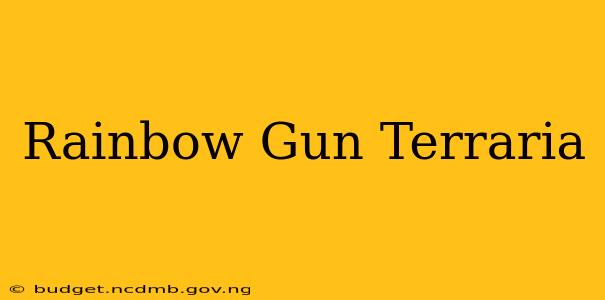 Rainbow Gun Terraria