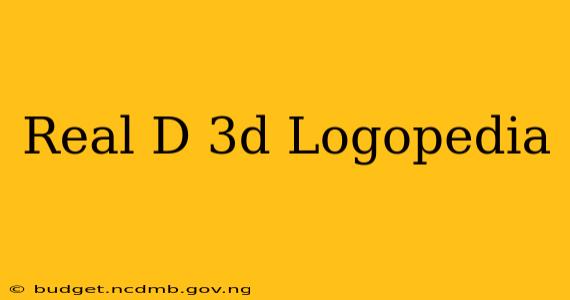 Real D 3d Logopedia