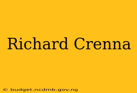 Richard Crenna
