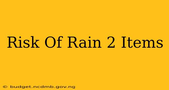 Risk Of Rain 2 Items
