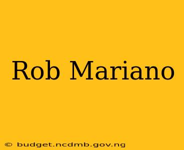 Rob Mariano