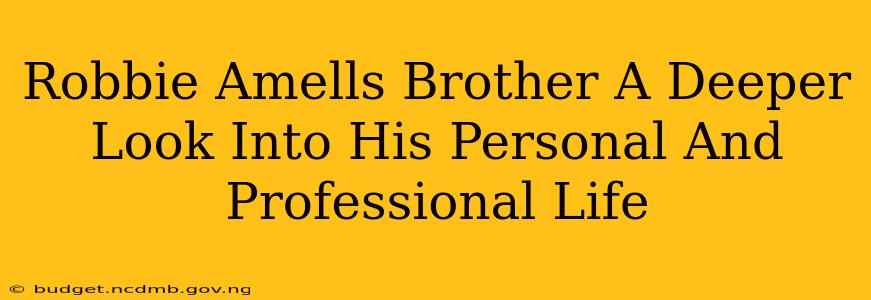 Robbie Amells Brother A Deeper Look Into His Personal And Professional Life