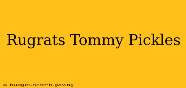 Rugrats Tommy Pickles