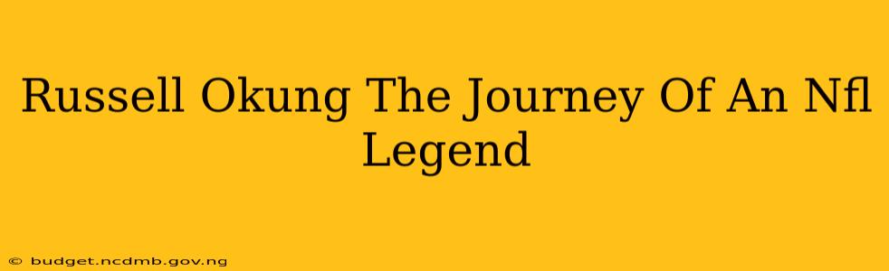 Russell Okung The Journey Of An Nfl Legend