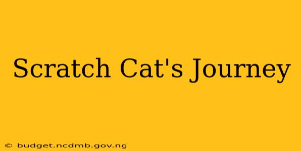 Scratch Cat's Journey