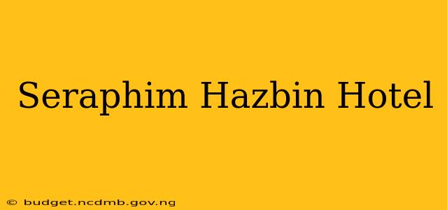 Seraphim Hazbin Hotel