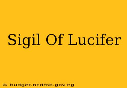 Sigil Of Lucifer