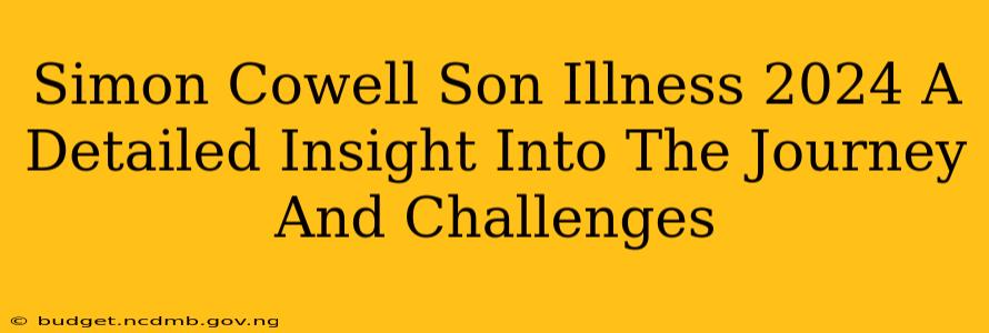 Simon Cowell Son Illness 2024 A Detailed Insight Into The Journey And Challenges