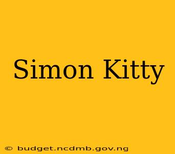 Simon Kitty