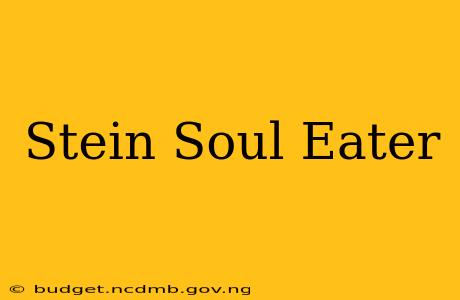 Stein Soul Eater