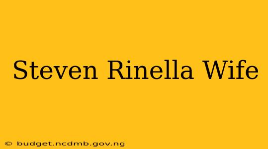 Steven Rinella Wife
