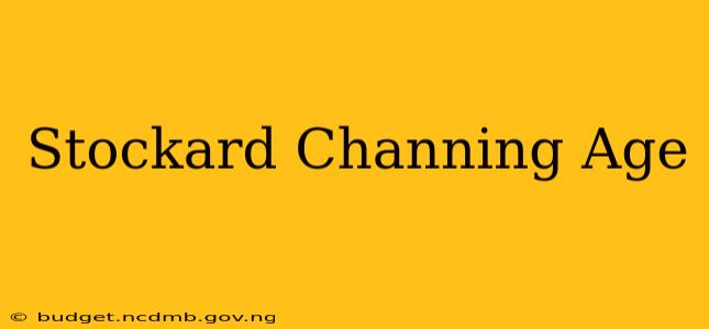 Stockard Channing Age