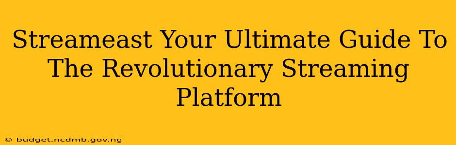 Streameast Your Ultimate Guide To The Revolutionary Streaming Platform