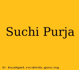 Suchi Purja