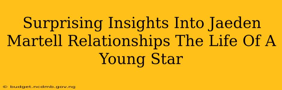 Surprising Insights Into Jaeden Martell Relationships The Life Of A Young Star