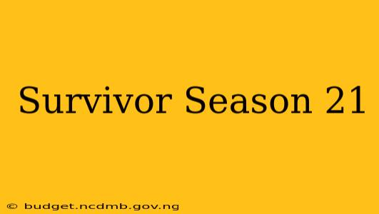Survivor Season 21