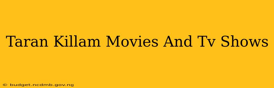 Taran Killam Movies And Tv Shows