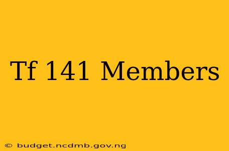 Tf 141 Members