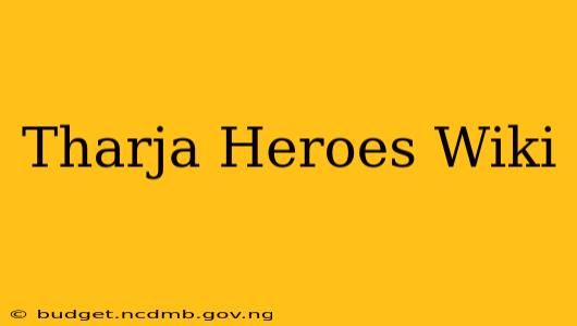 Tharja Heroes Wiki