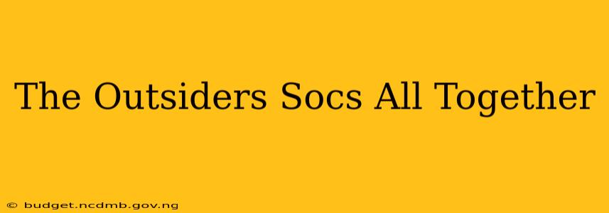 The Outsiders Socs All Together