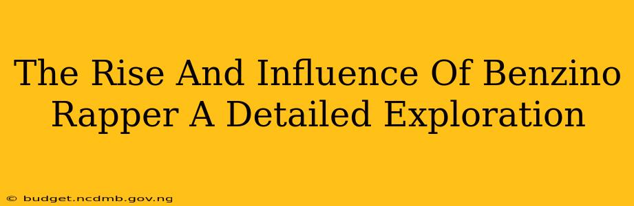 The Rise And Influence Of Benzino Rapper A Detailed Exploration