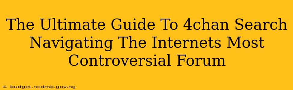 The Ultimate Guide To 4chan Search Navigating The Internets Most Controversial Forum