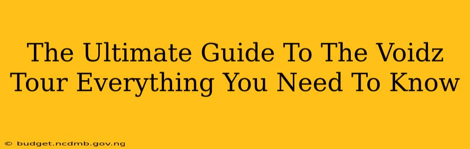 The Ultimate Guide To The Voidz Tour Everything You Need To Know