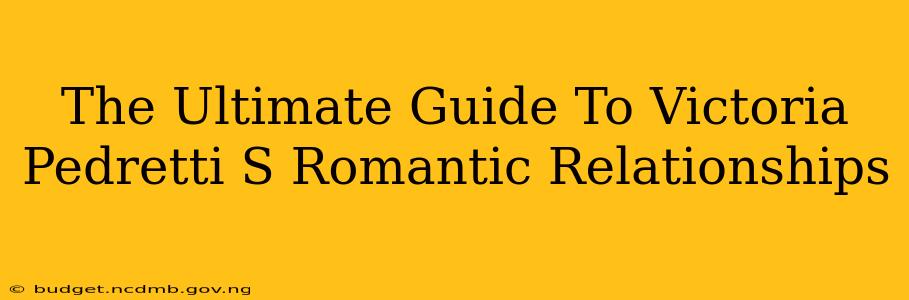 The Ultimate Guide To Victoria Pedretti S Romantic Relationships