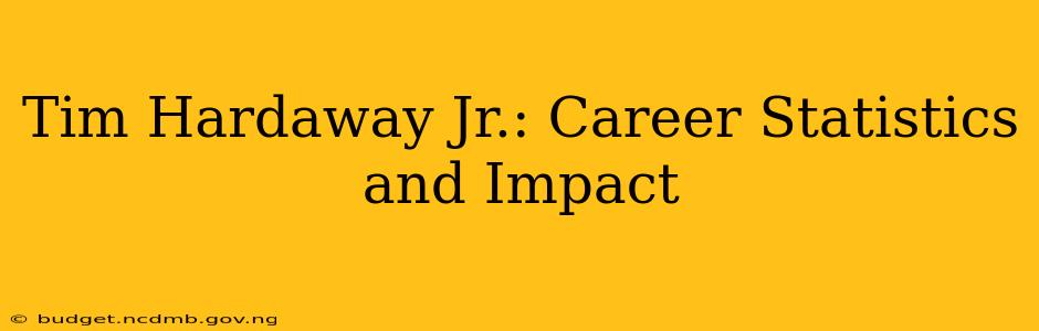 Tim Hardaway Jr.: Career Statistics and Impact
