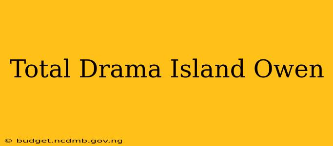 Total Drama Island Owen