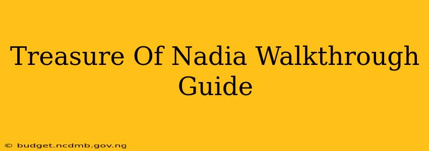 Treasure Of Nadia Walkthrough Guide