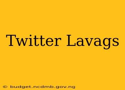 Twitter Lavags