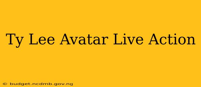 Ty Lee Avatar Live Action