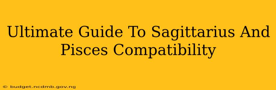 Ultimate Guide To Sagittarius And Pisces Compatibility