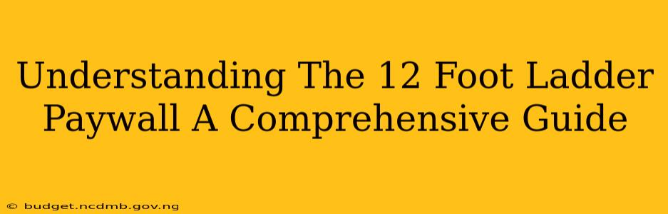 Understanding The 12 Foot Ladder Paywall A Comprehensive Guide