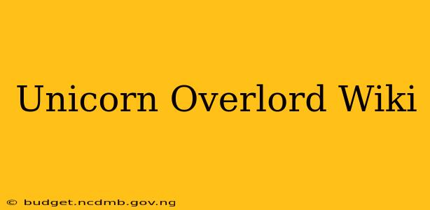 Unicorn Overlord Wiki