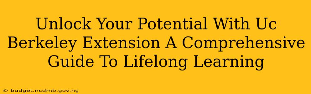 Unlock Your Potential With Uc Berkeley Extension A Comprehensive Guide To Lifelong Learning