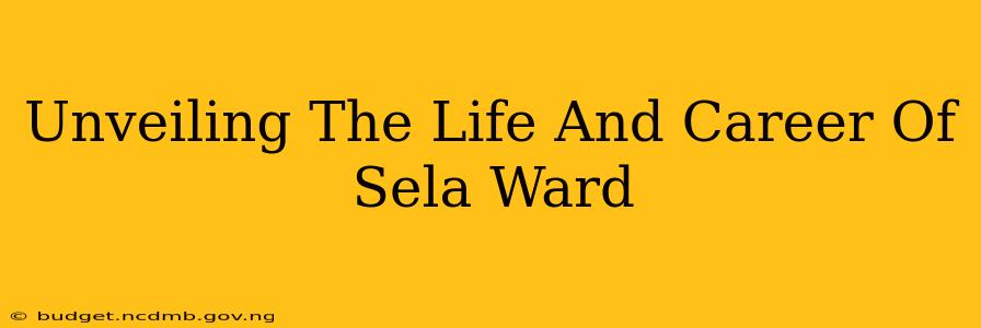 Unveiling The Life And Career Of Sela Ward