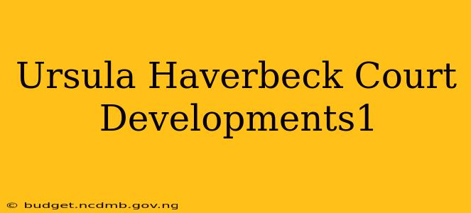 Ursula Haverbeck Court Developments1