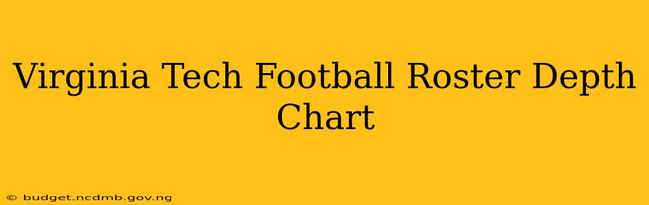 Virginia Tech Football Roster Depth Chart