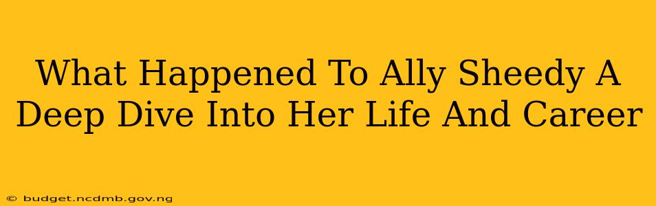 What Happened To Ally Sheedy A Deep Dive Into Her Life And Career